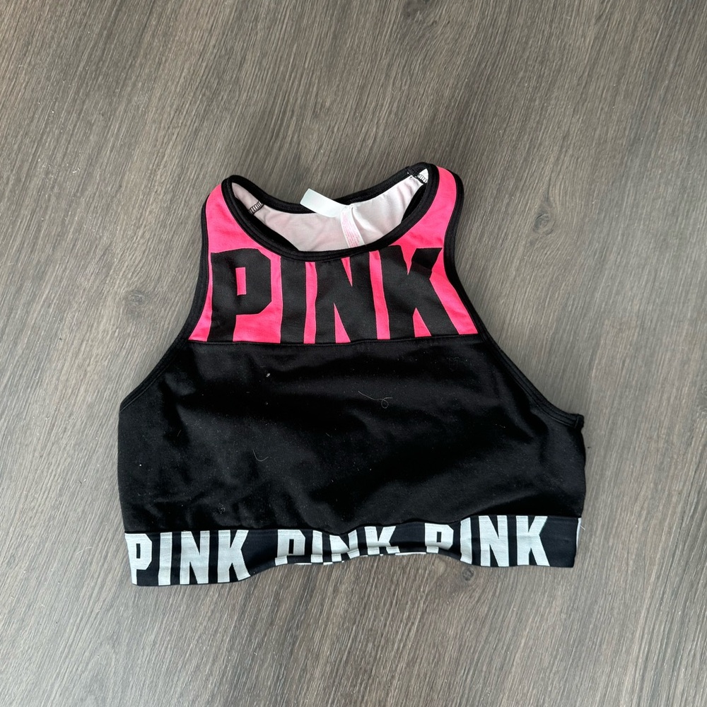 Pink by Victoria Secret sports bra crop top